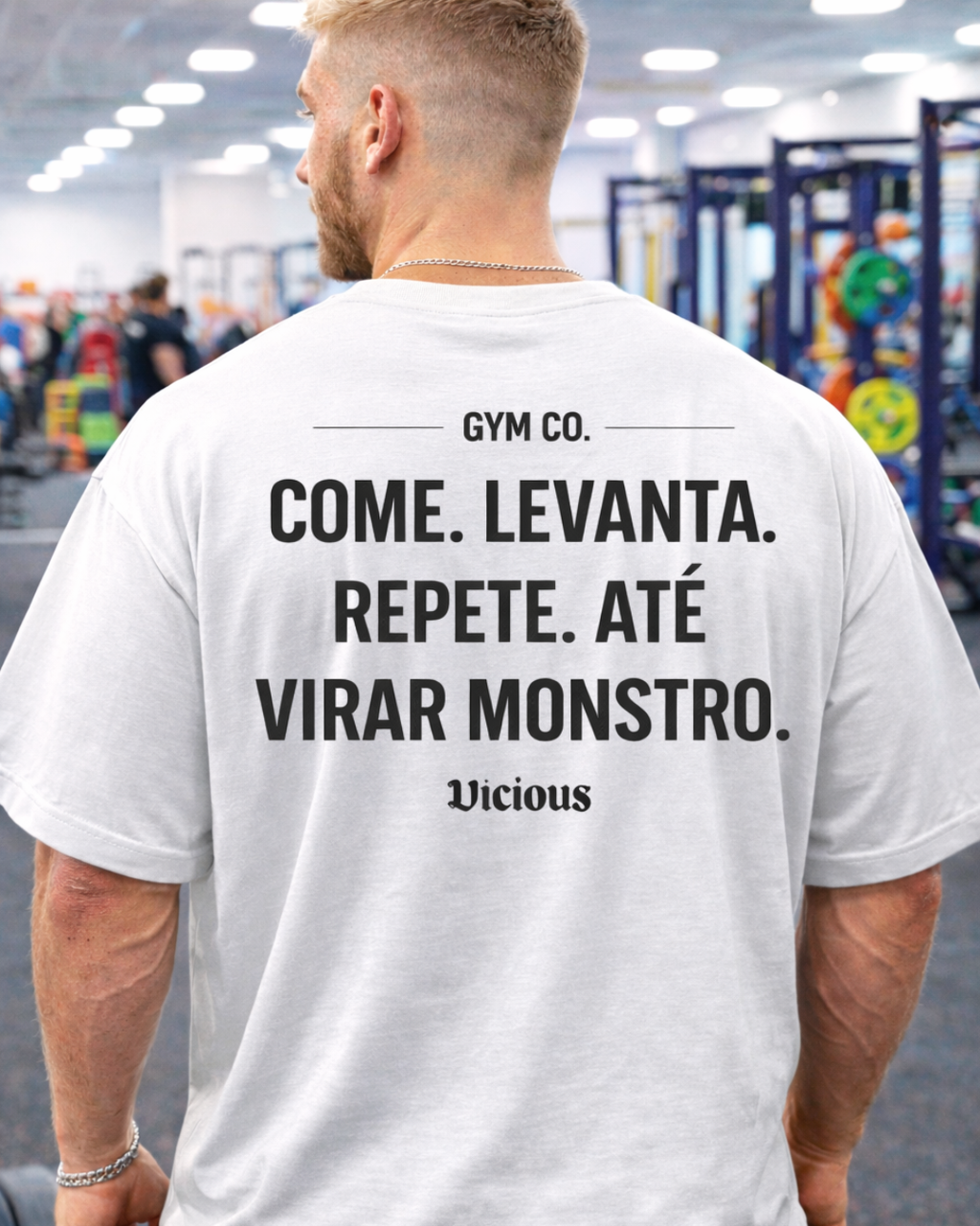 Camiseta Oversized Vicious – Coleção IRON
