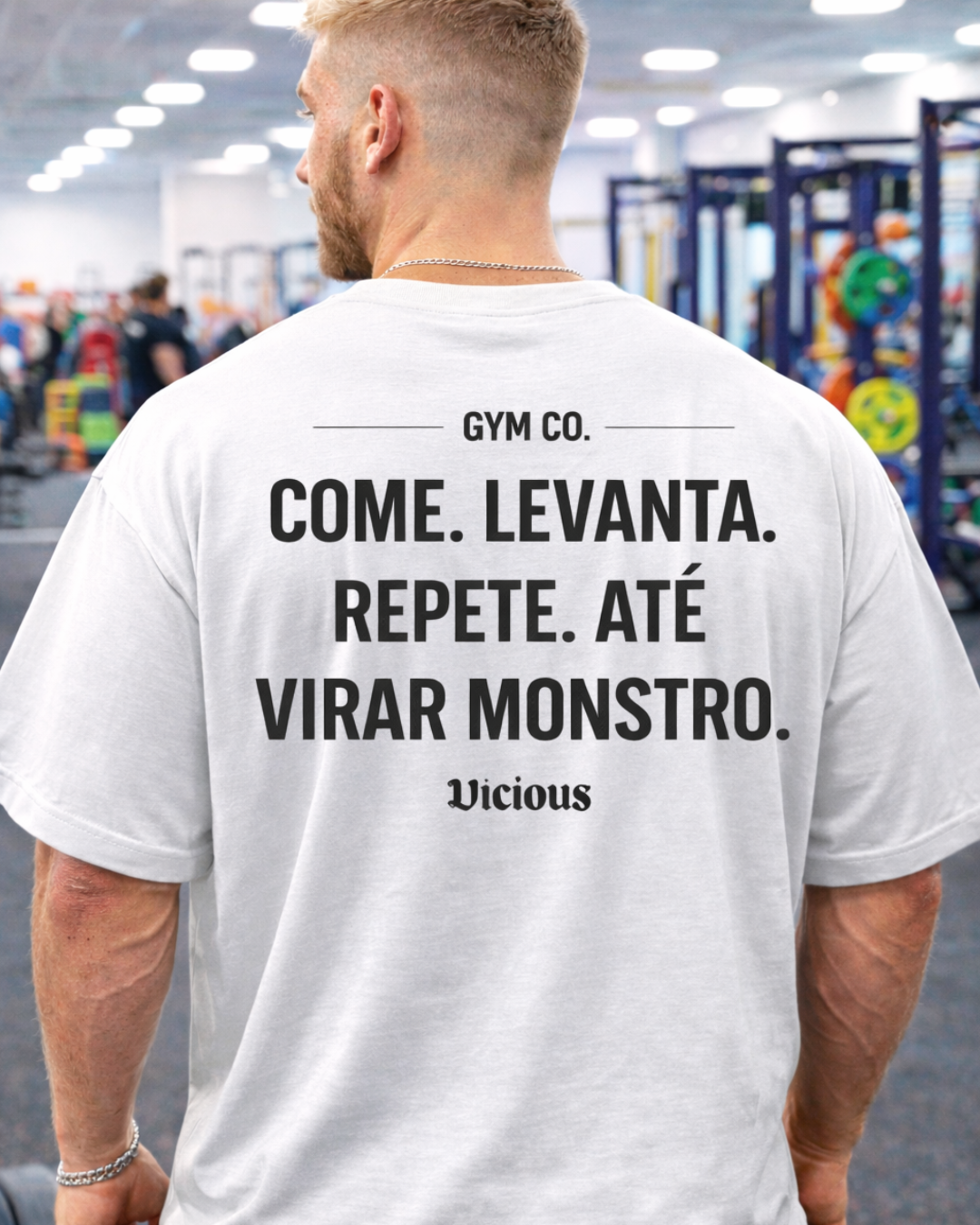 Camiseta Oversized Vicious – Coleção IRON