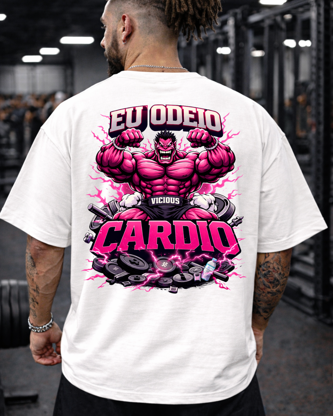 Camiseta Oversized Vicious – Coleção IRON