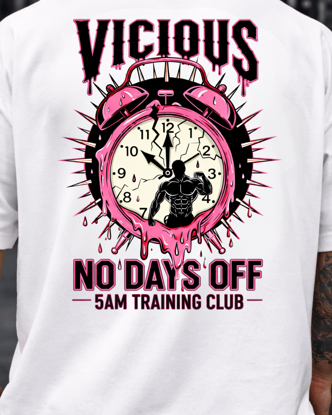 Camiseta Oversized Vicious – Coleção IRON
