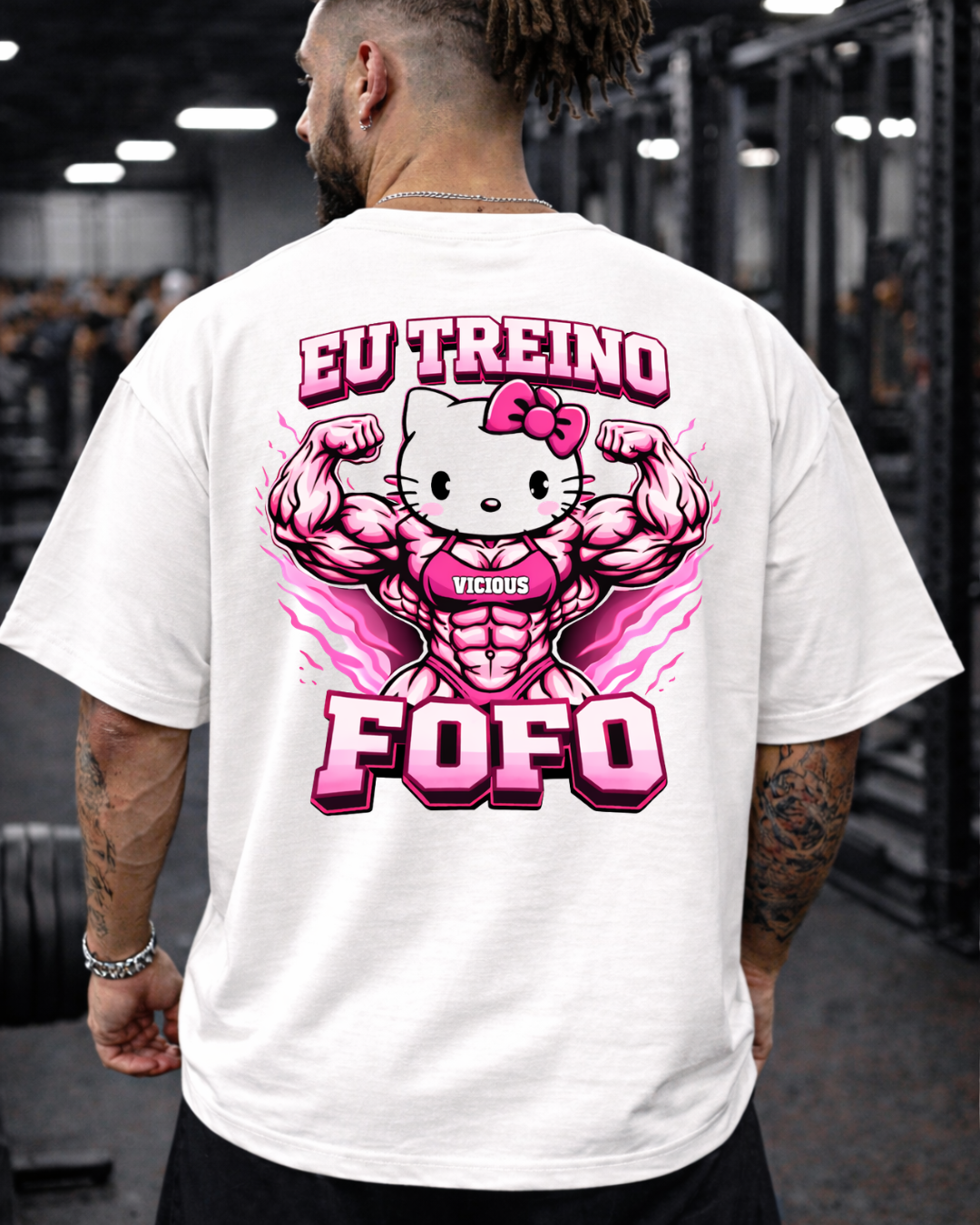 Camiseta Oversized Vicious – Coleção IRON
