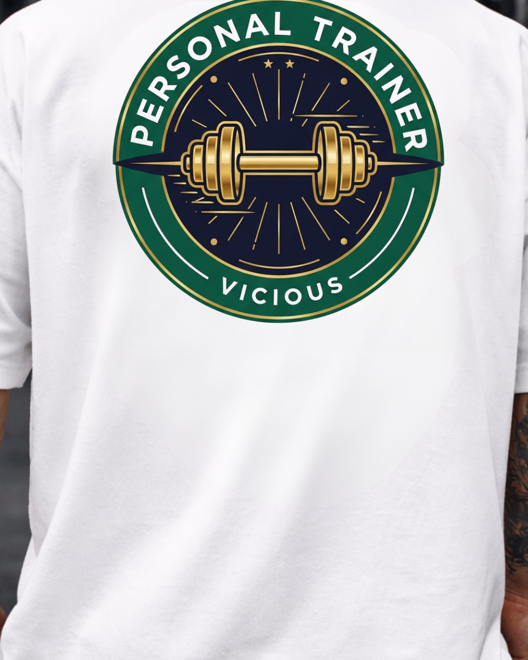 Camiseta Oversized Vicious – Coleção IRON