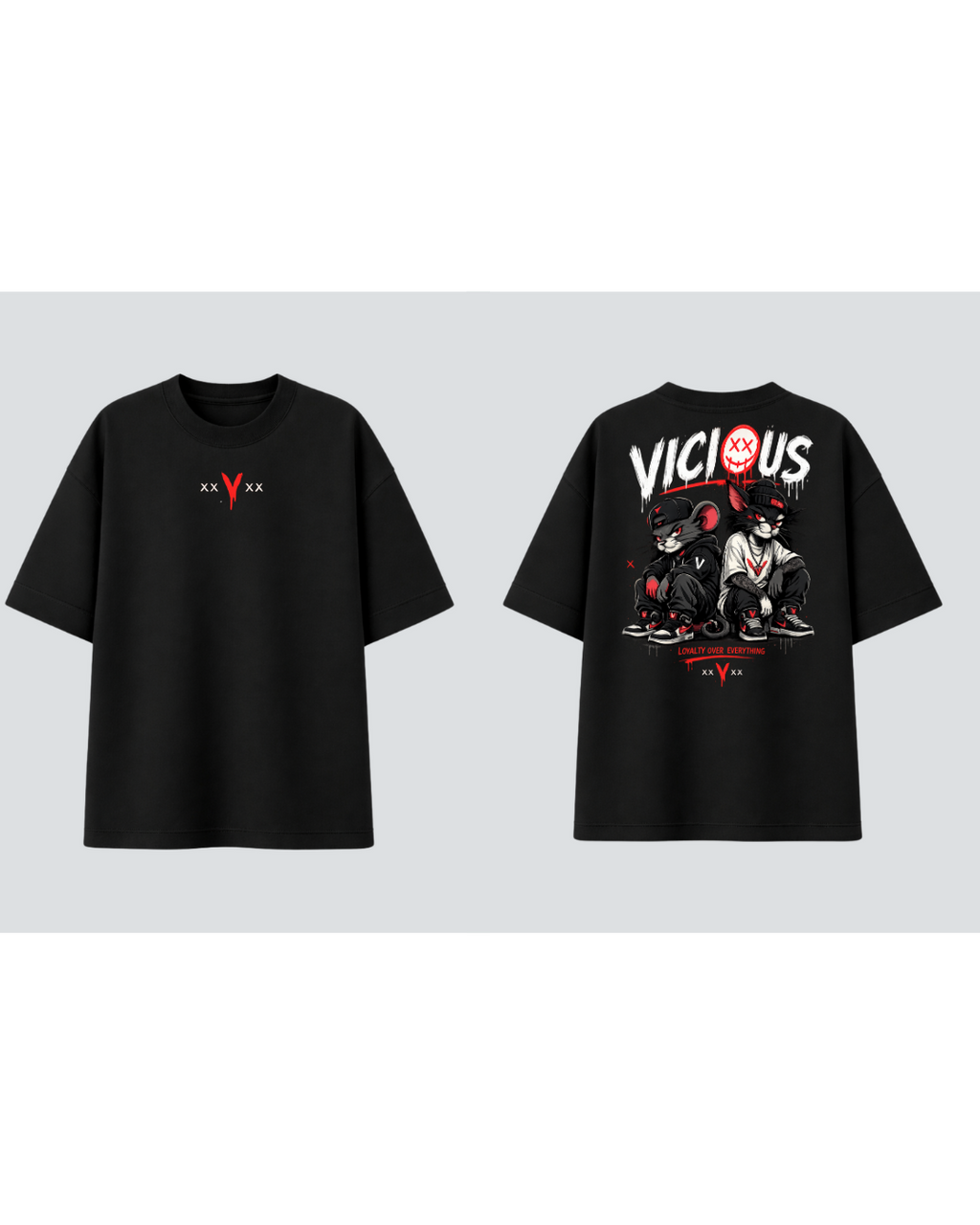 Camiseta Oversized Vicious