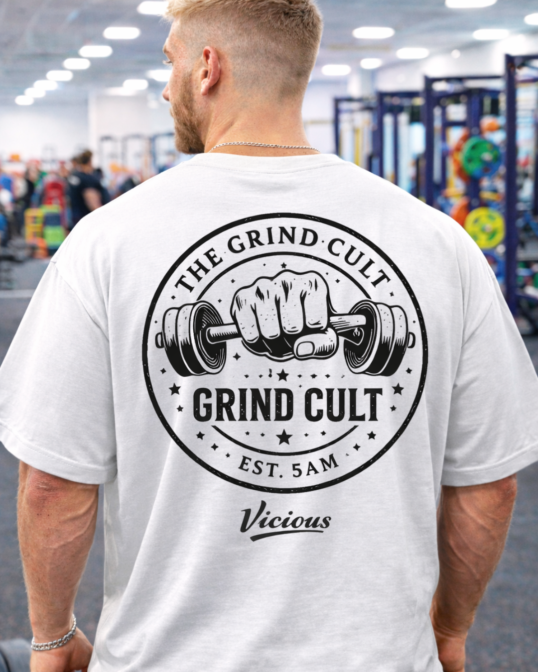 Camiseta Oversized Vicious – Coleção IRON