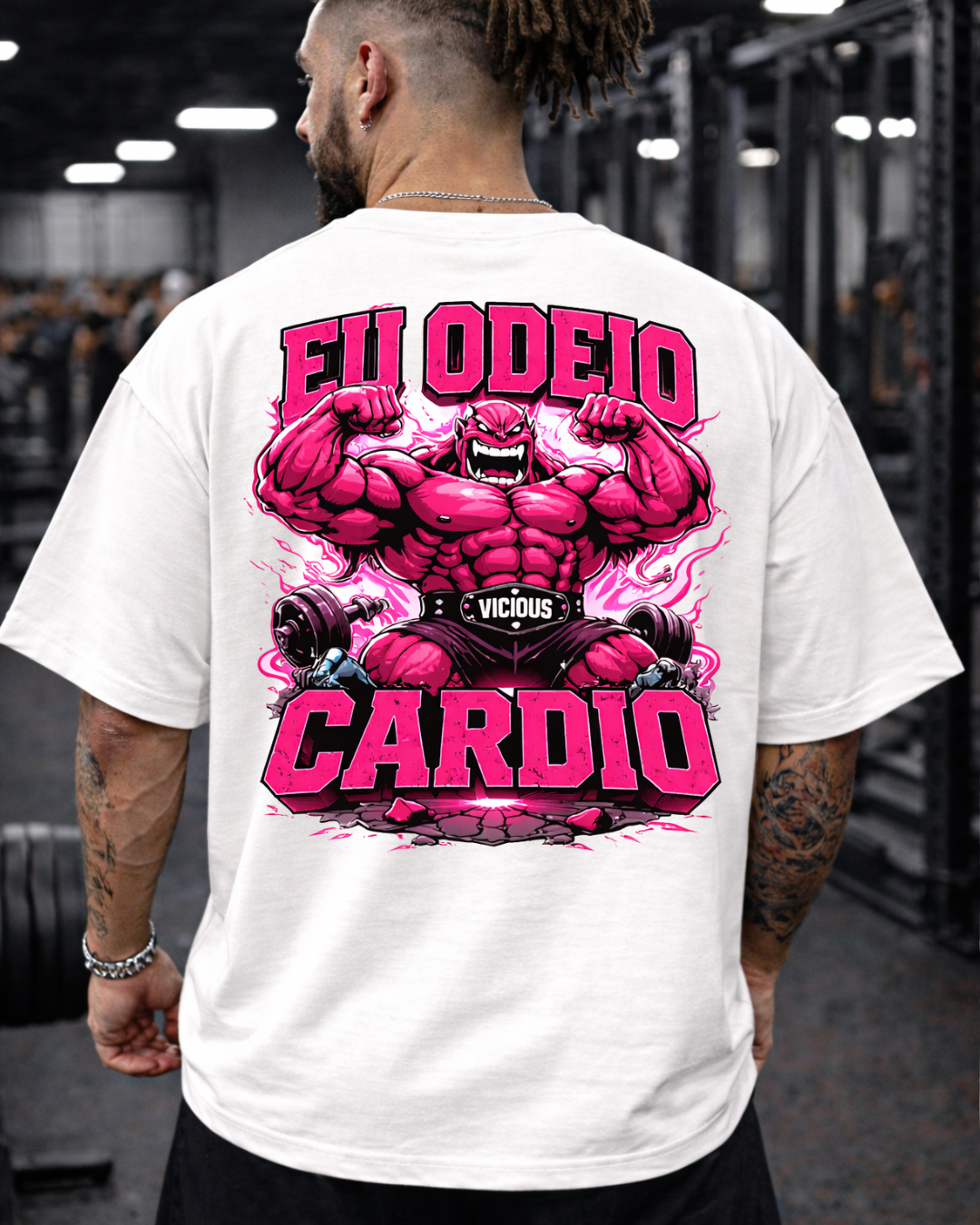 Camiseta Oversized Vicious – Coleção IRON