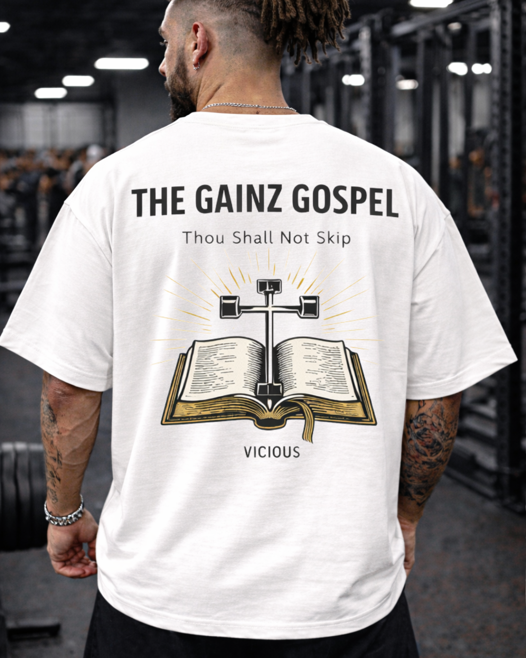Camiseta Oversized Vicious – Coleção IRON