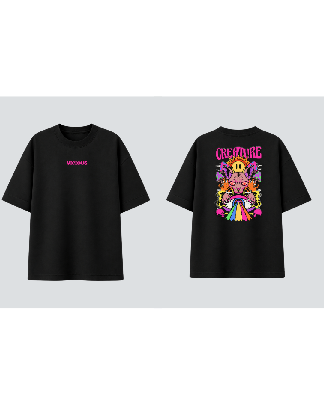 Camiseta Oversized Vicious – CREATURE