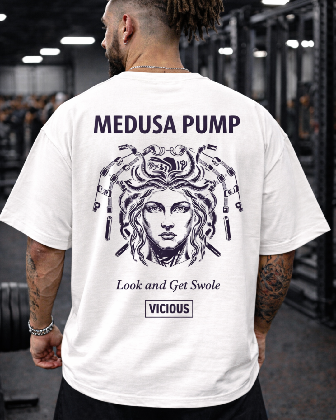 Camiseta Oversized Vicious – Coleção IRON