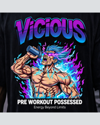 Camiseta Oversized Vicious – Coleção IRON