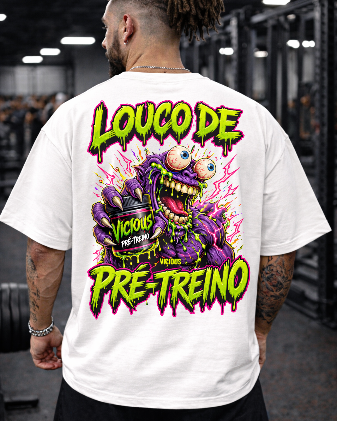 Camiseta Oversized Vicious – Coleção IRON