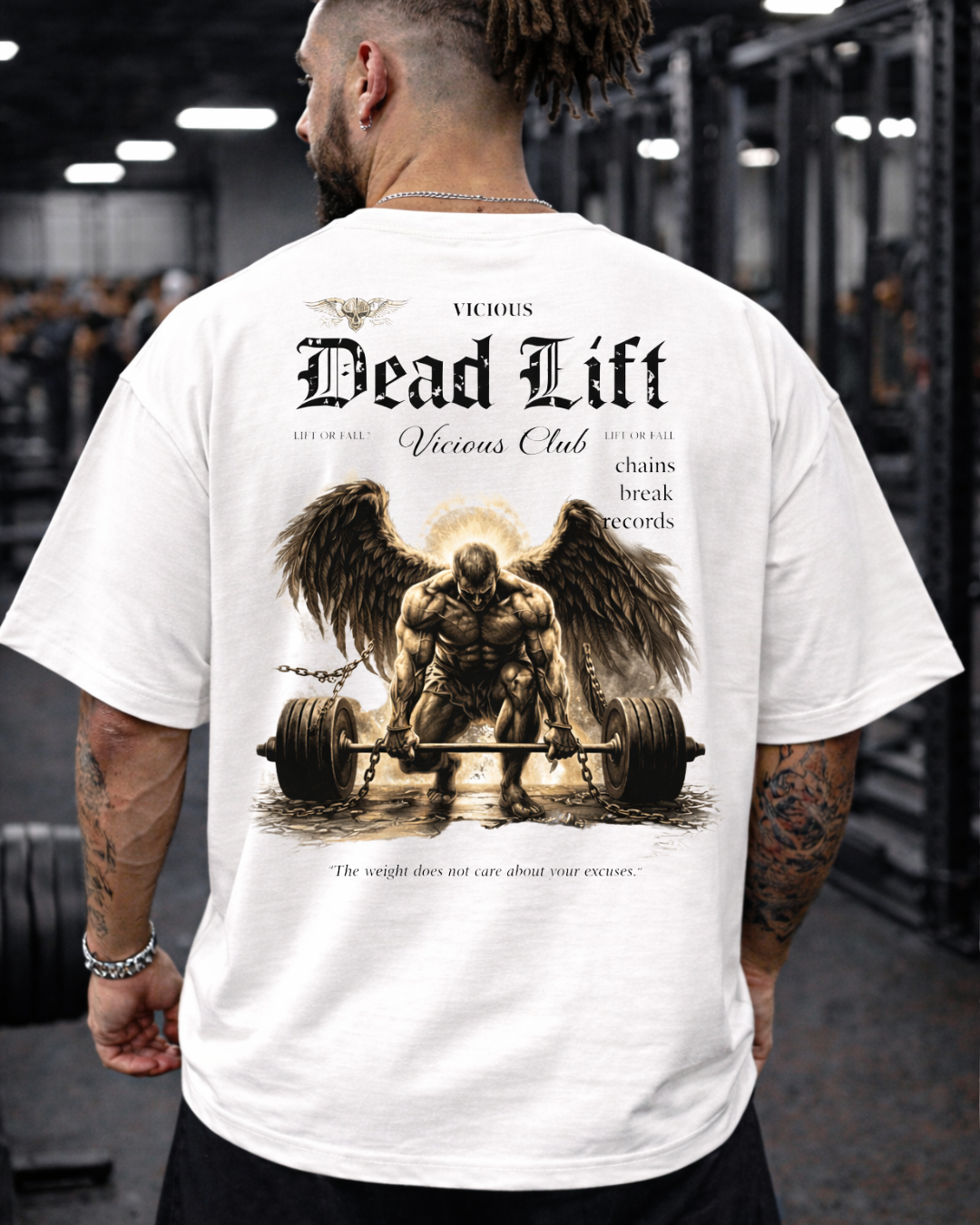 Camiseta Oversized Vicious – Coleção IRON