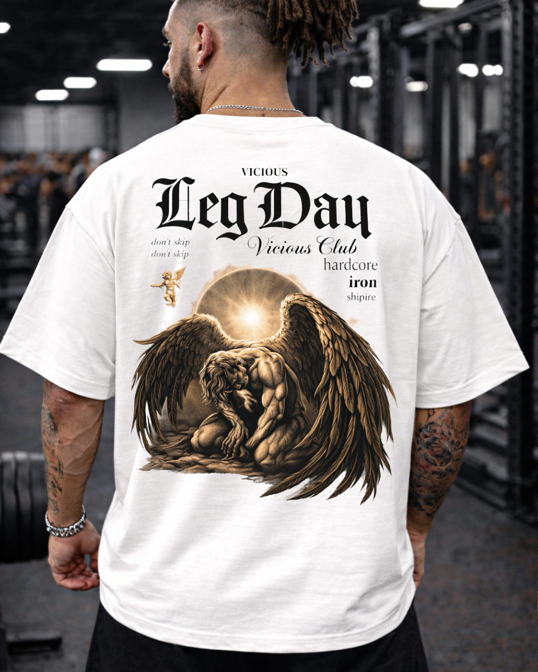 Camiseta Oversized Vicious – Coleção IRON
