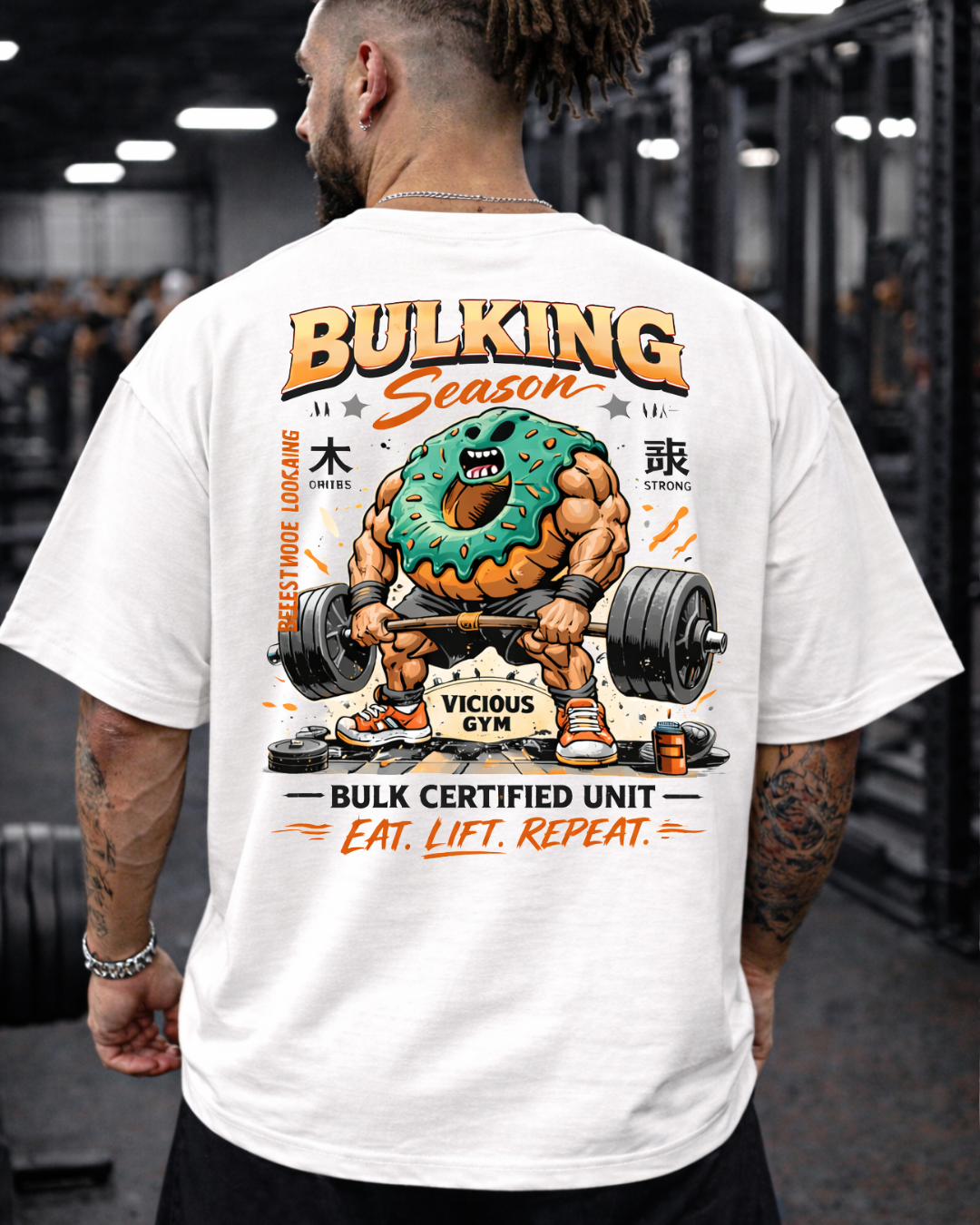 Camiseta Oversized Vicious – Coleção IRON