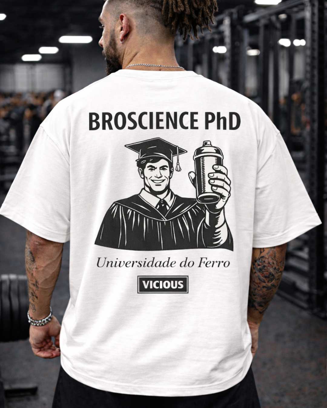 Camiseta Oversized Vicious – Coleção IRON