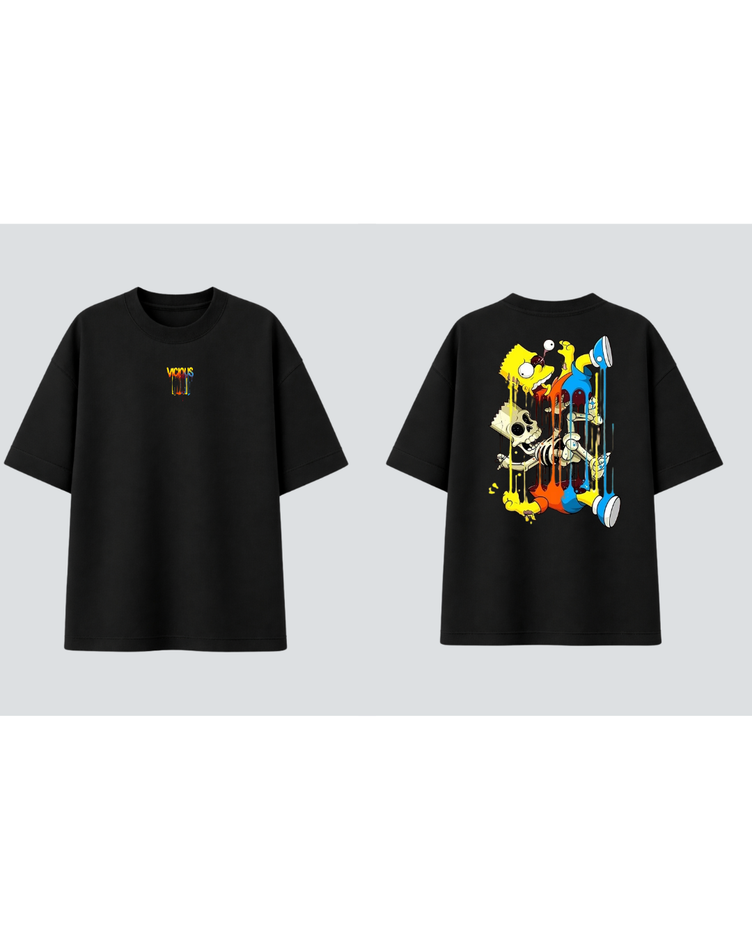 Camiseta Oversized Vicious – BARTDEATH