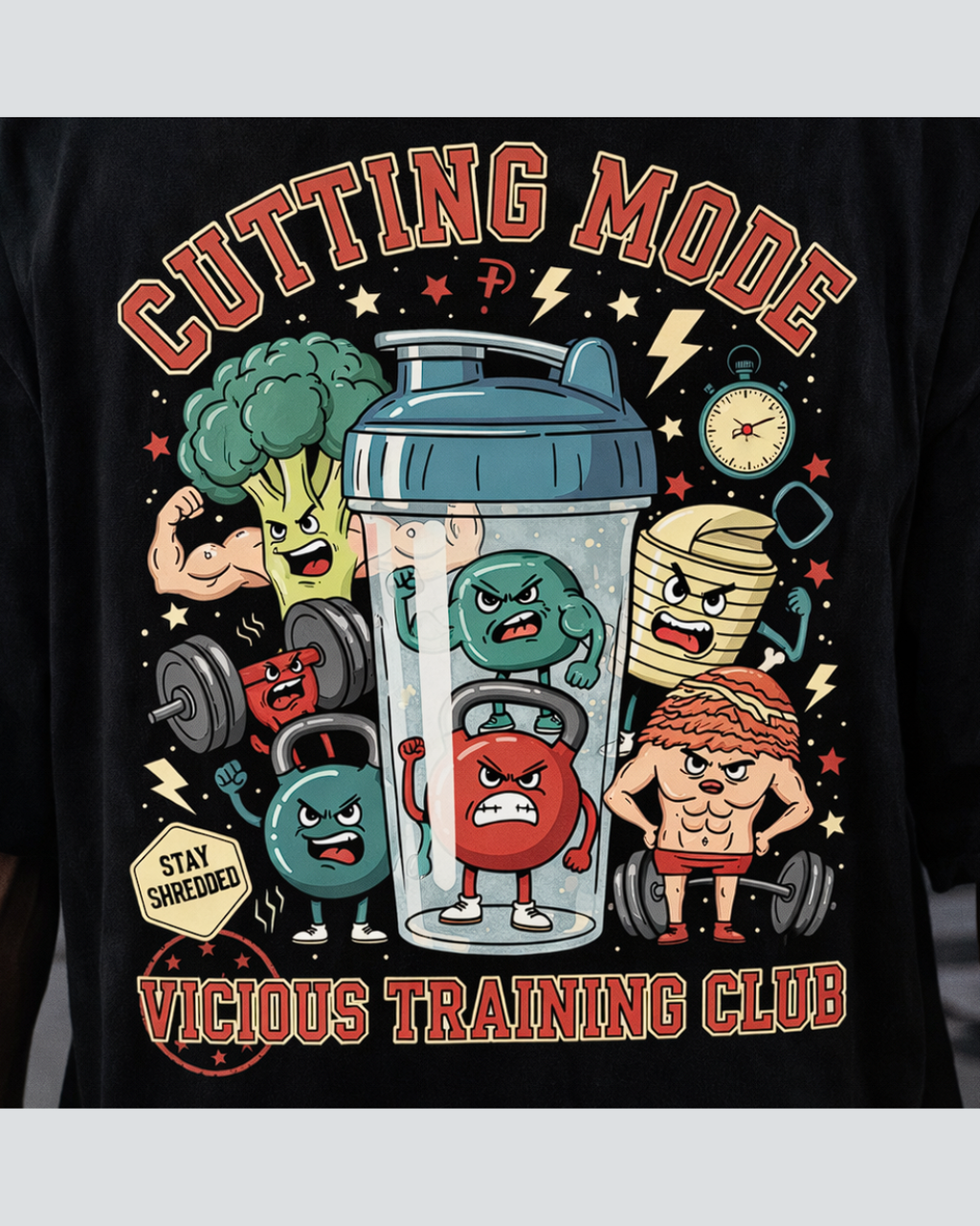 Camiseta Oversized Vicious – Coleção IRON