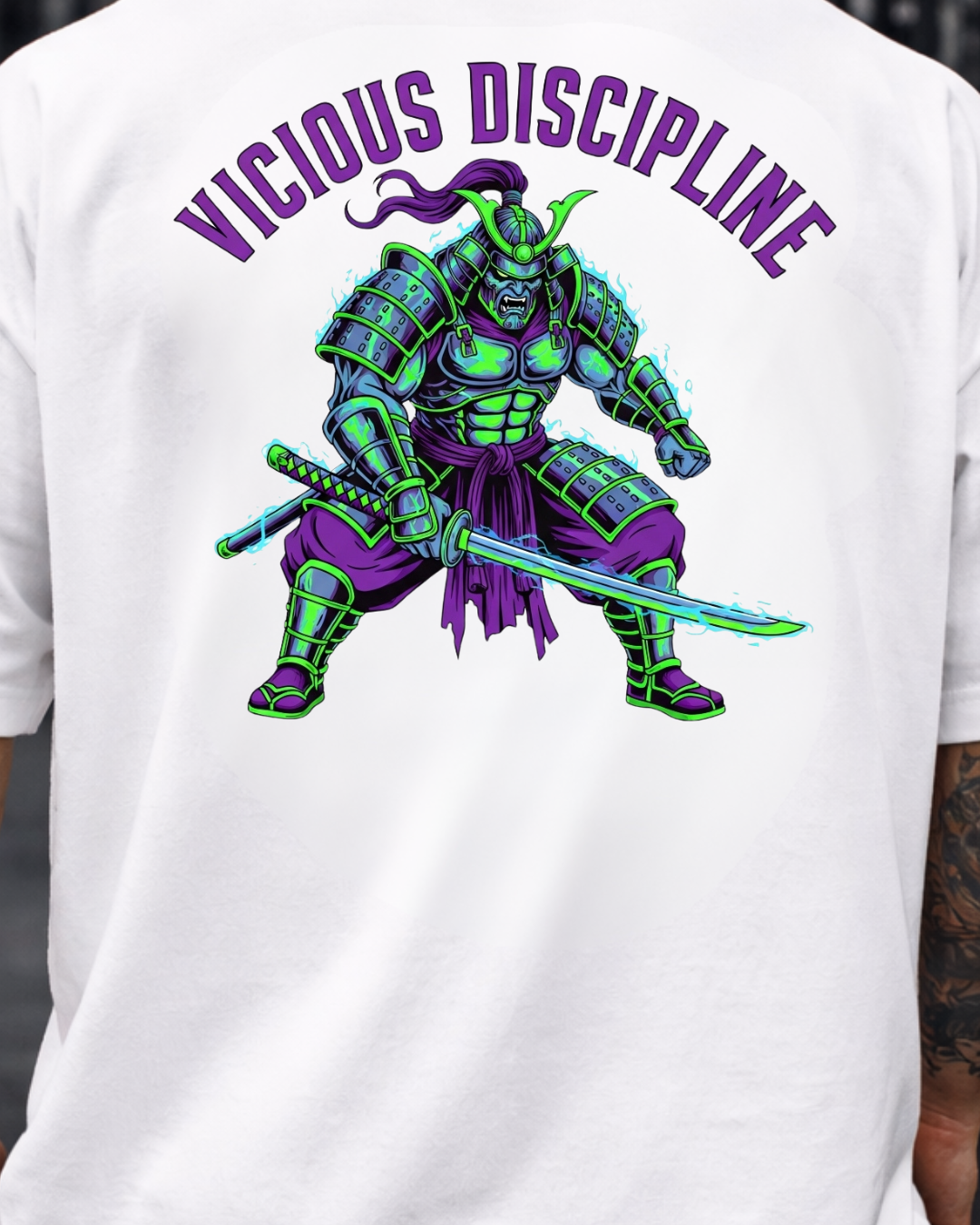 Camiseta Oversized Vicious – Coleção IRON