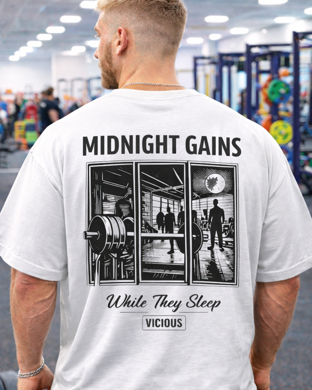 Camiseta Oversized Vicious – Coleção IRON