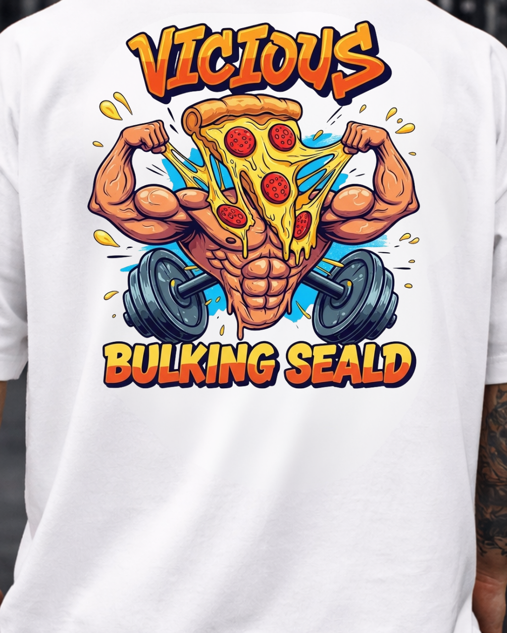Camiseta Oversized Vicious – Coleção IRON