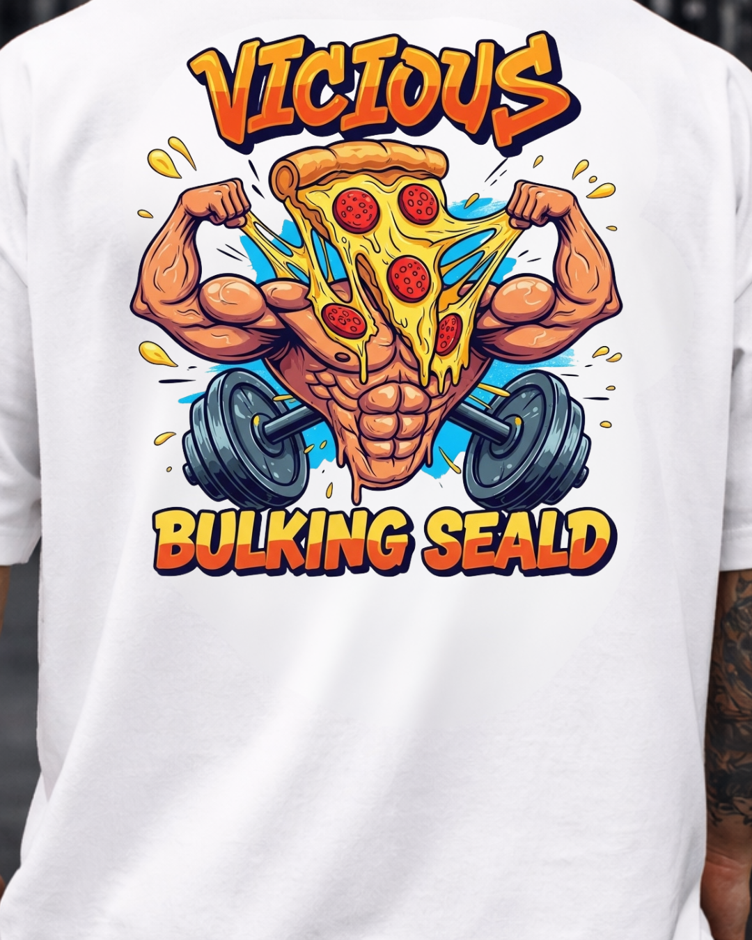 Camiseta Oversized Vicious – Coleção IRON