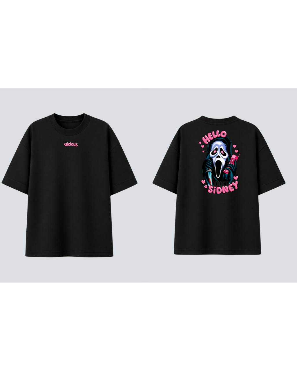 Camiseta Oversized Vicious – PANICO
