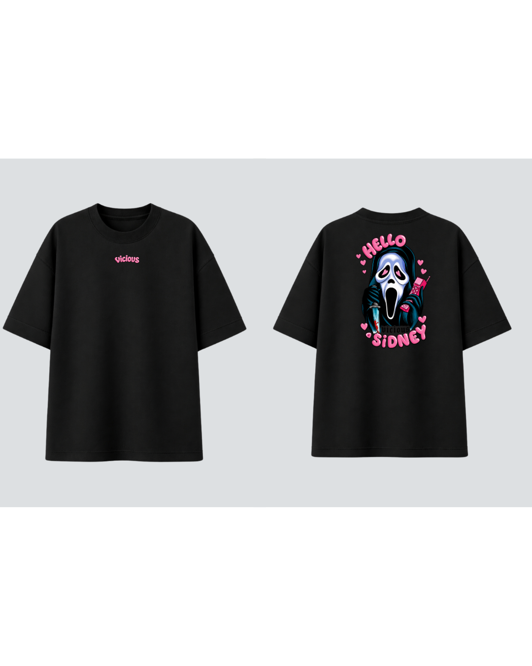 Camiseta Oversized Vicious – PANICO