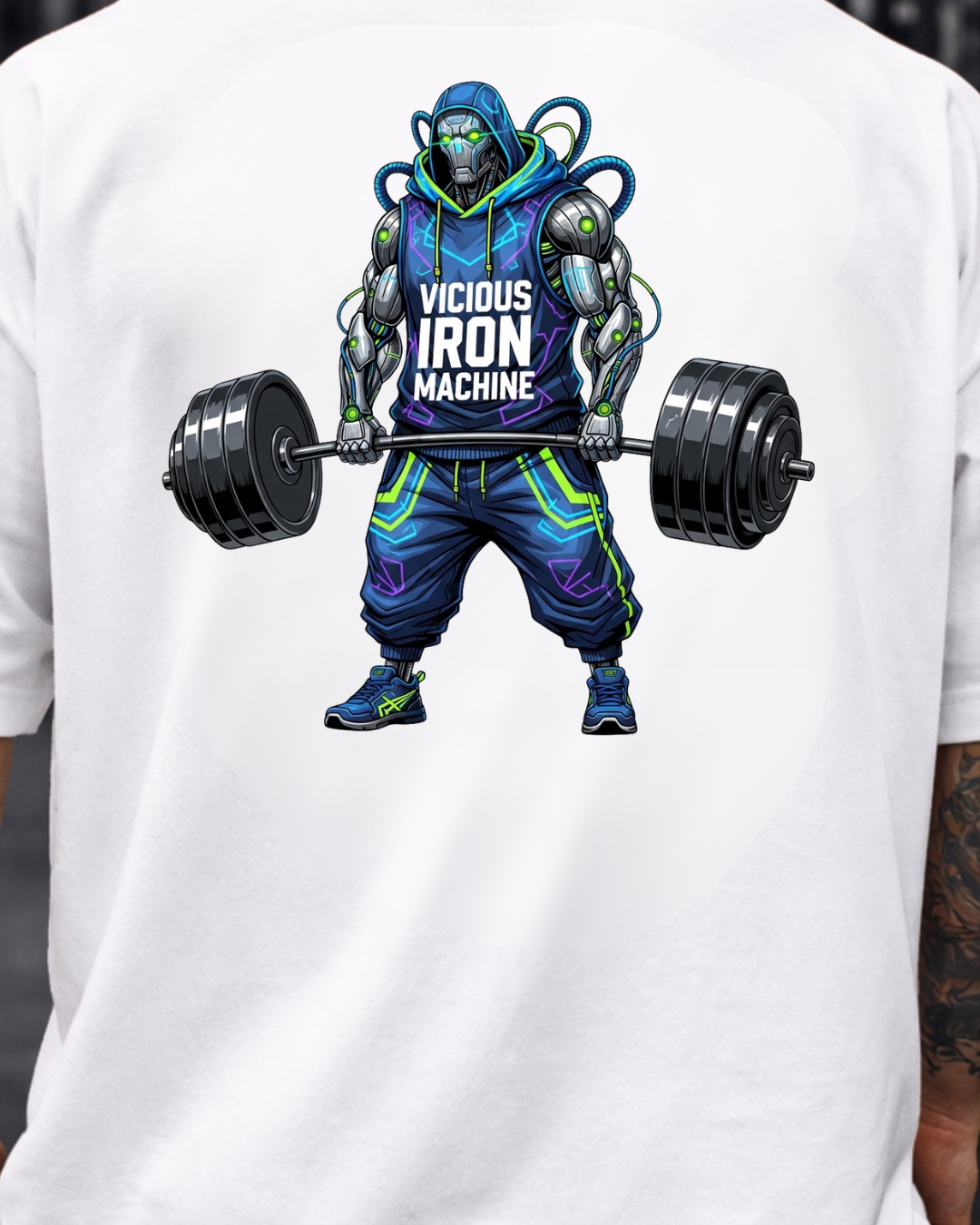 Camiseta Oversized Vicious – Coleção IRON