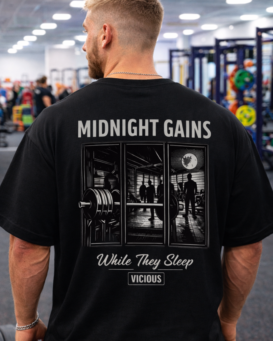 Camiseta Oversized Vicious – Coleção IRON