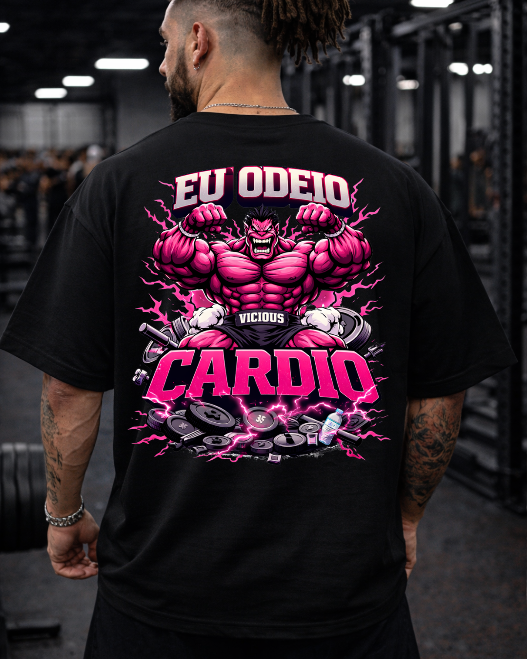Camiseta Oversized Vicious – Coleção IRON