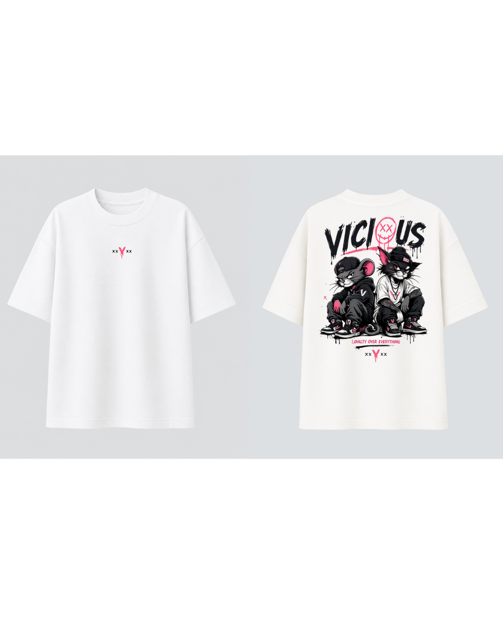 Camiseta Oversized Vicious
