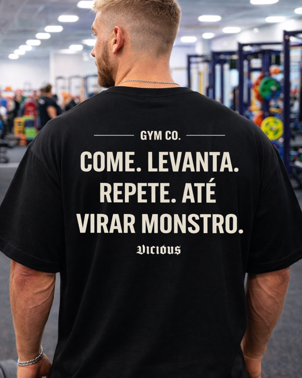 Camiseta Oversized Vicious – Coleção IRON