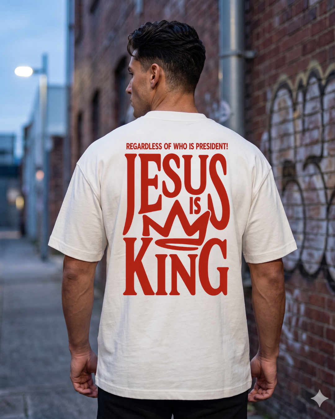 Camiseta Oversized Vicious – Jesus Is King