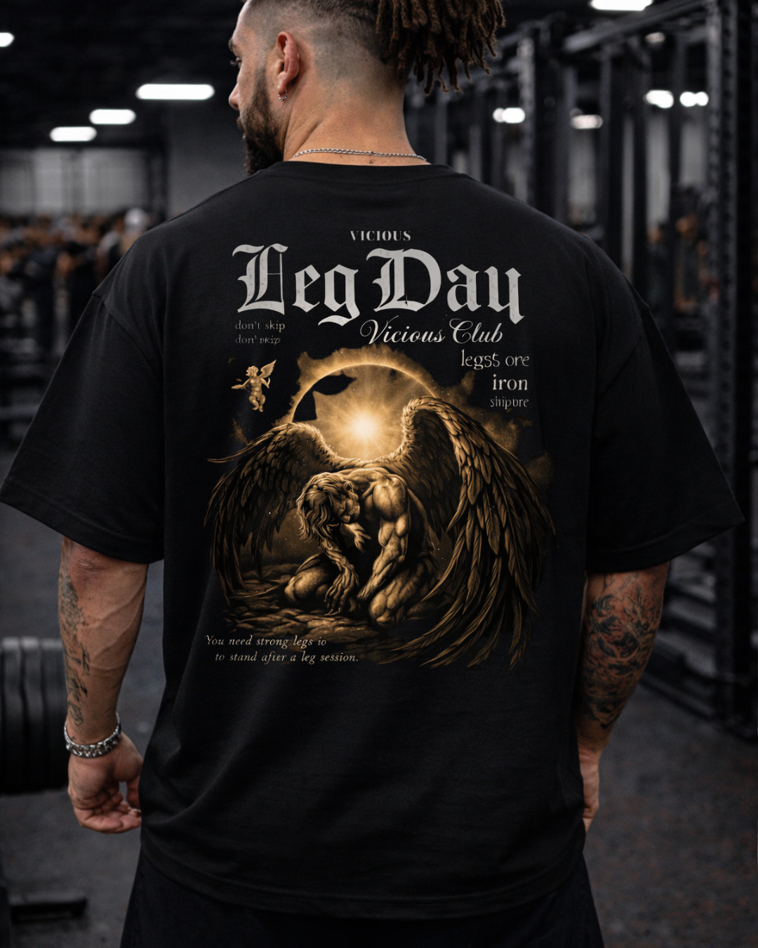 Camiseta Oversized Vicious – Coleção IRON