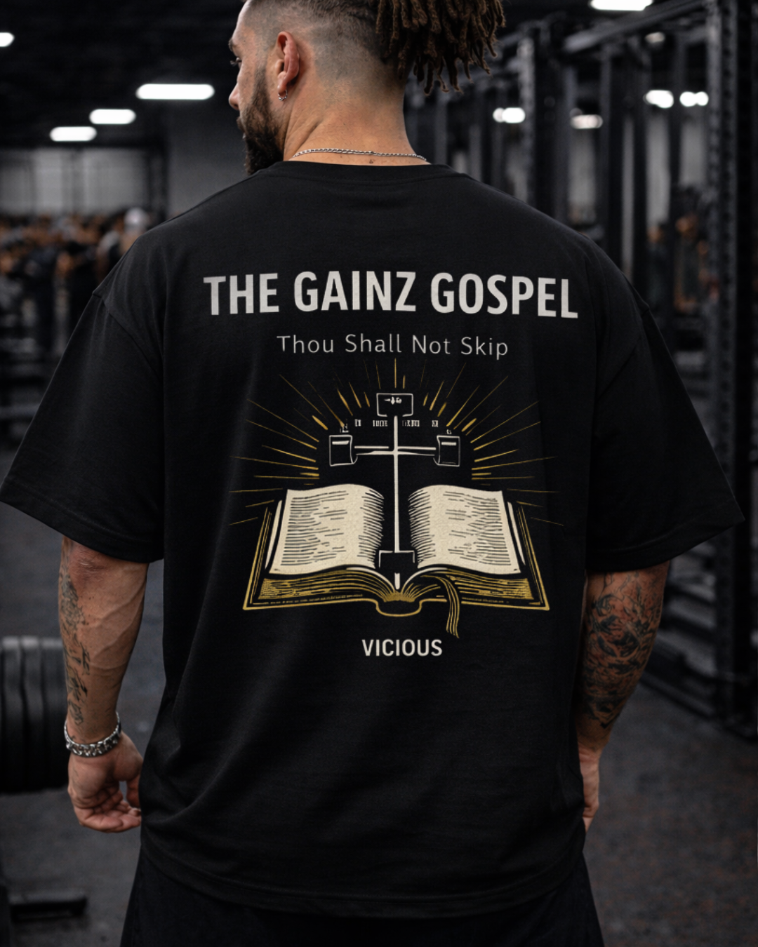 Camiseta Oversized Vicious – Coleção IRON