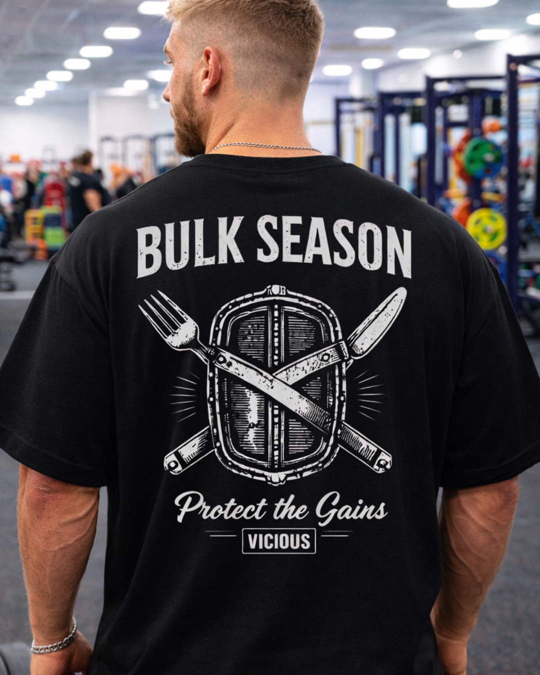 Camiseta Oversized Vicious – Coleção IRON