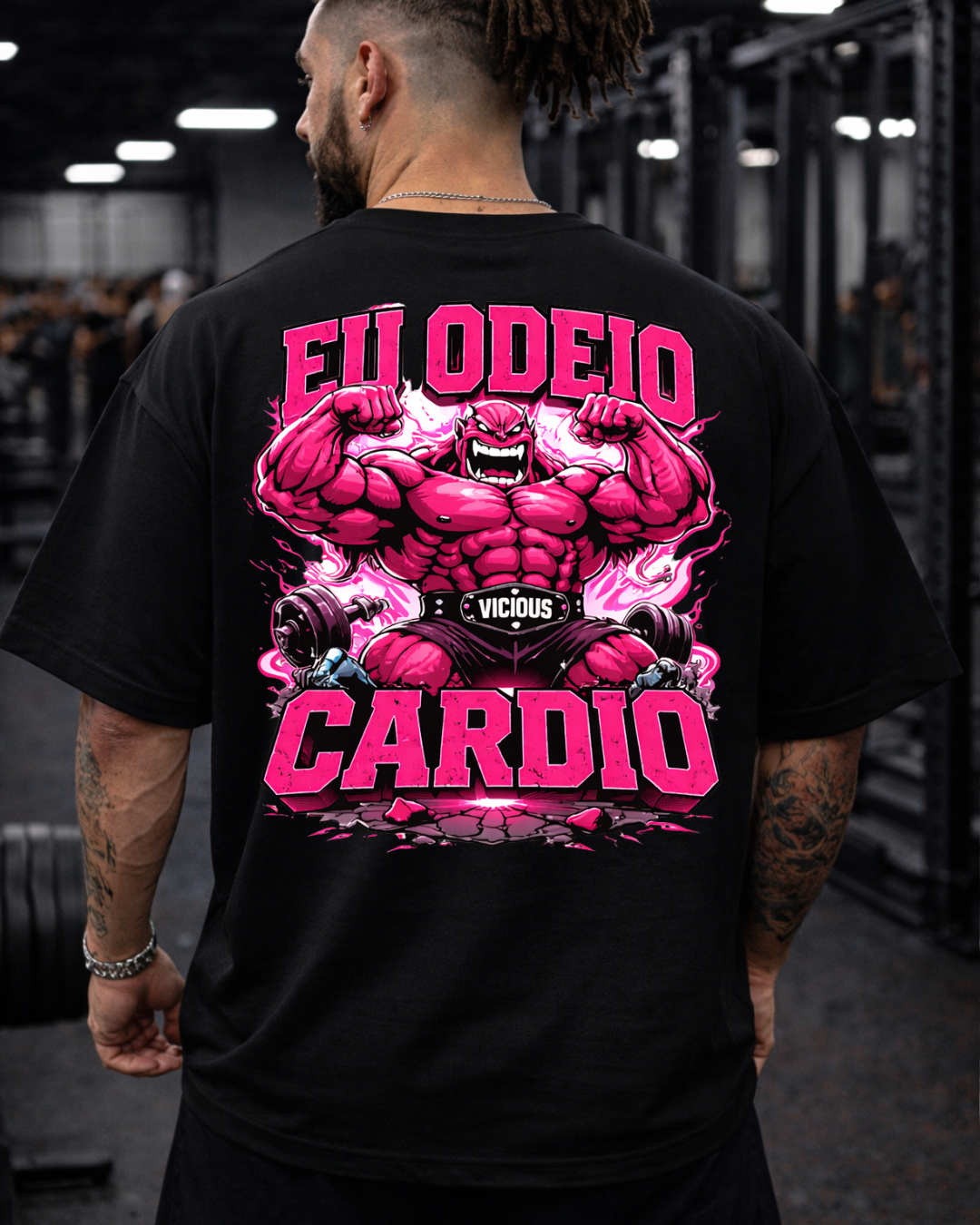 Camiseta Oversized Vicious – Coleção IRON