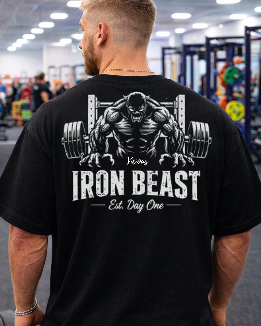 Camiseta Oversized Vicious – Coleção IRON