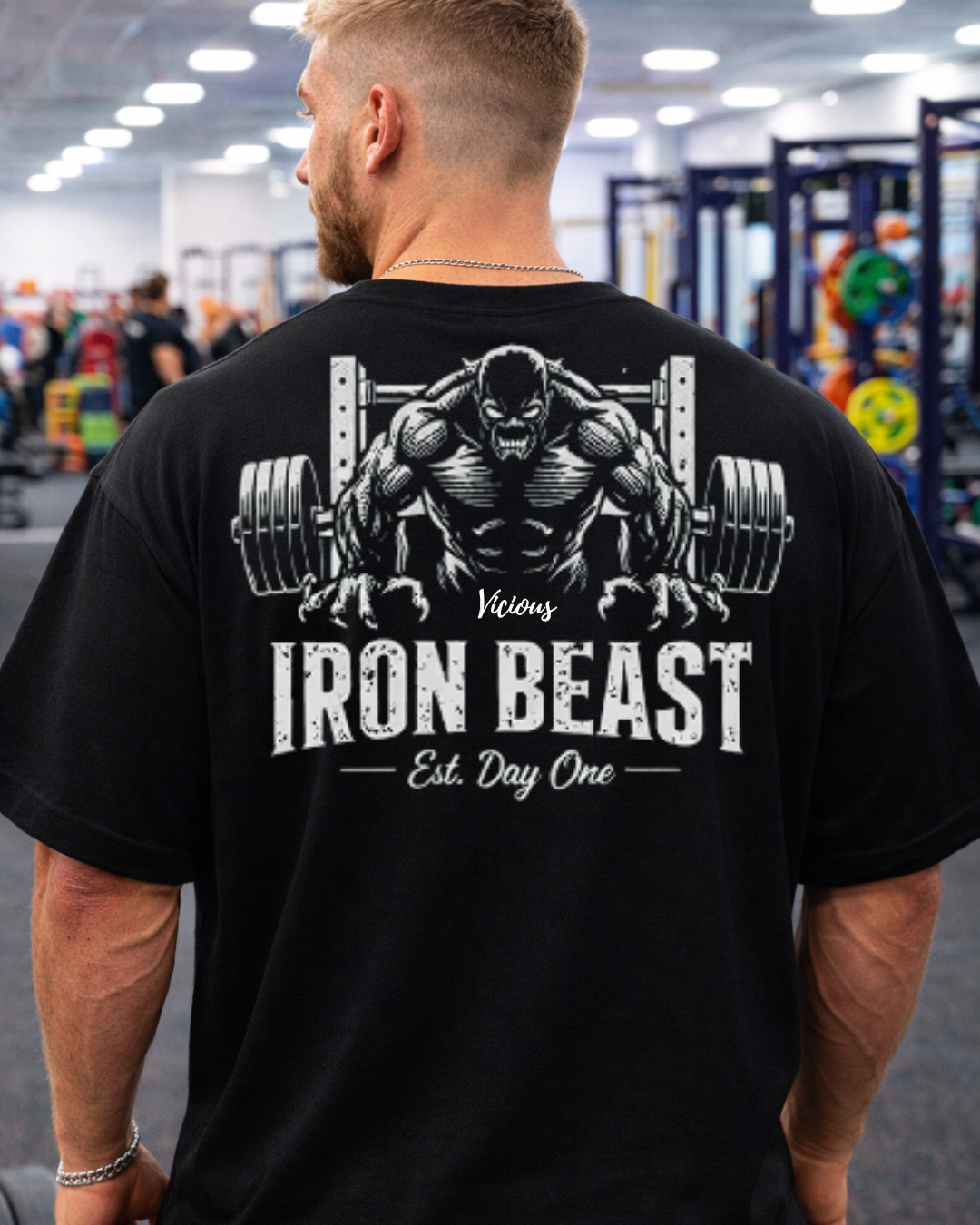 Camiseta Oversized Vicious – Coleção IRON