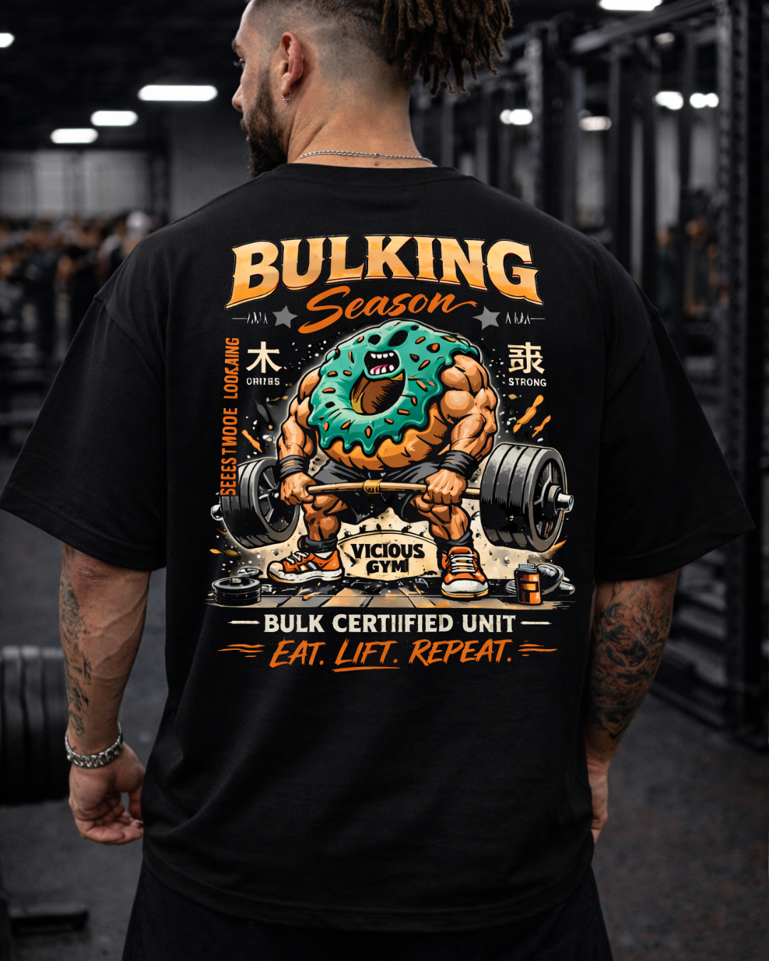Camiseta Oversized Vicious – Coleção IRON