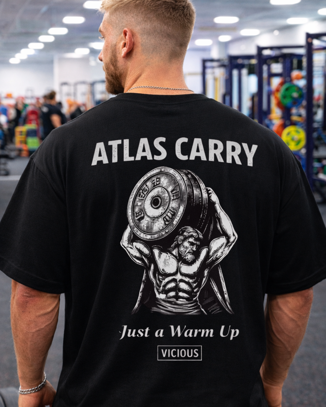 Camiseta Oversized Vicious – Coleção IRON