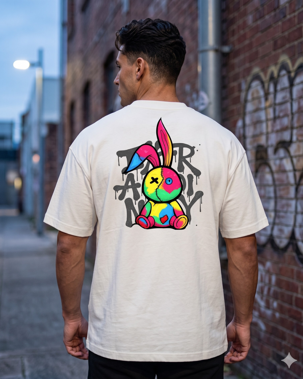 Camiseta Oversized Vicious – Coelho Colors
