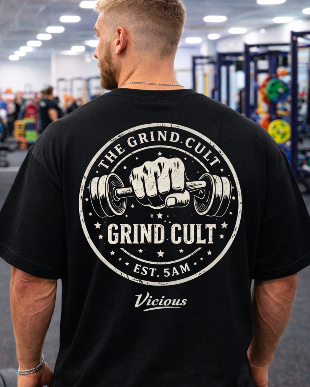 Camiseta Oversized Vicious – Coleção IRON