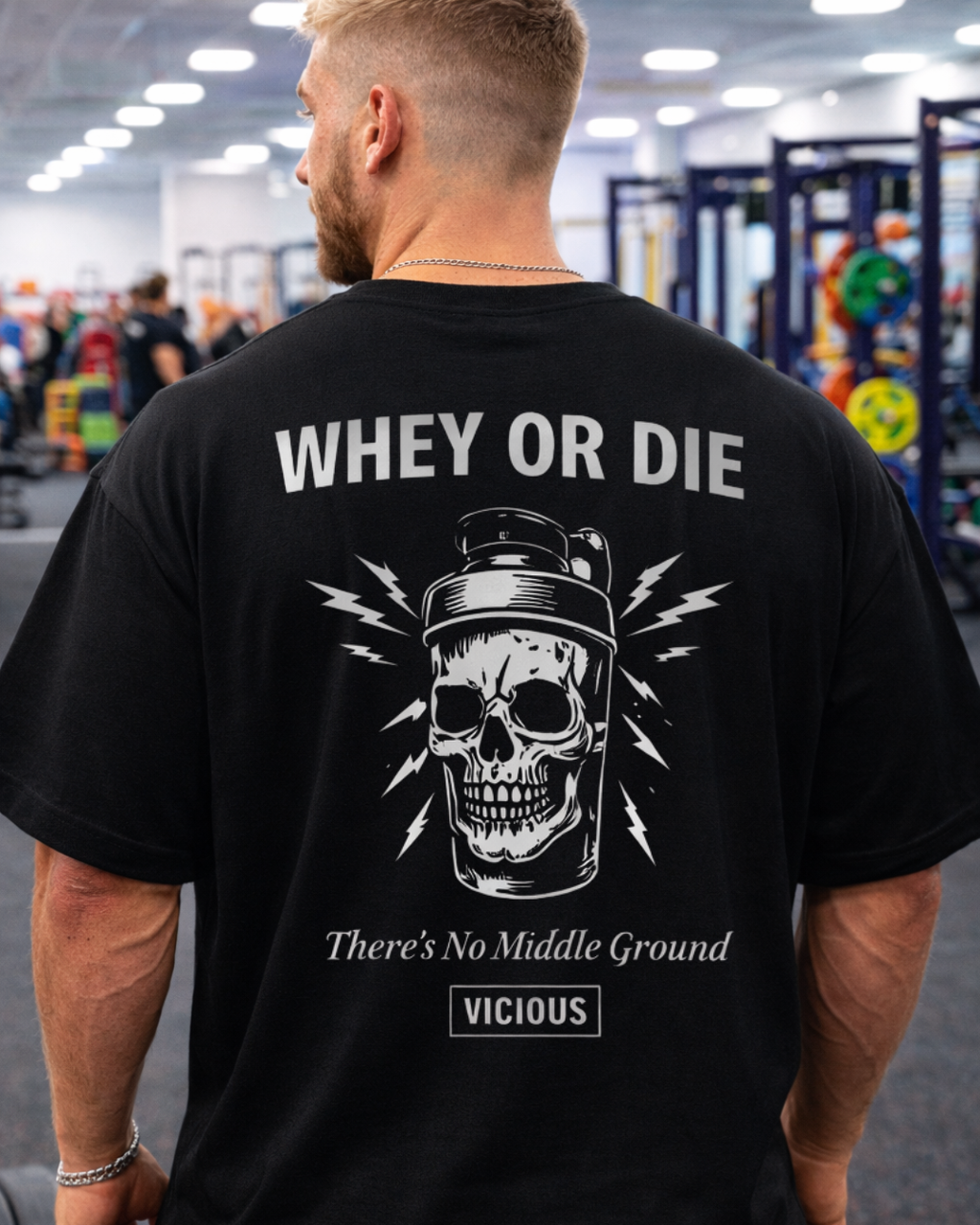 Camiseta Oversized Vicious – Coleção IRON