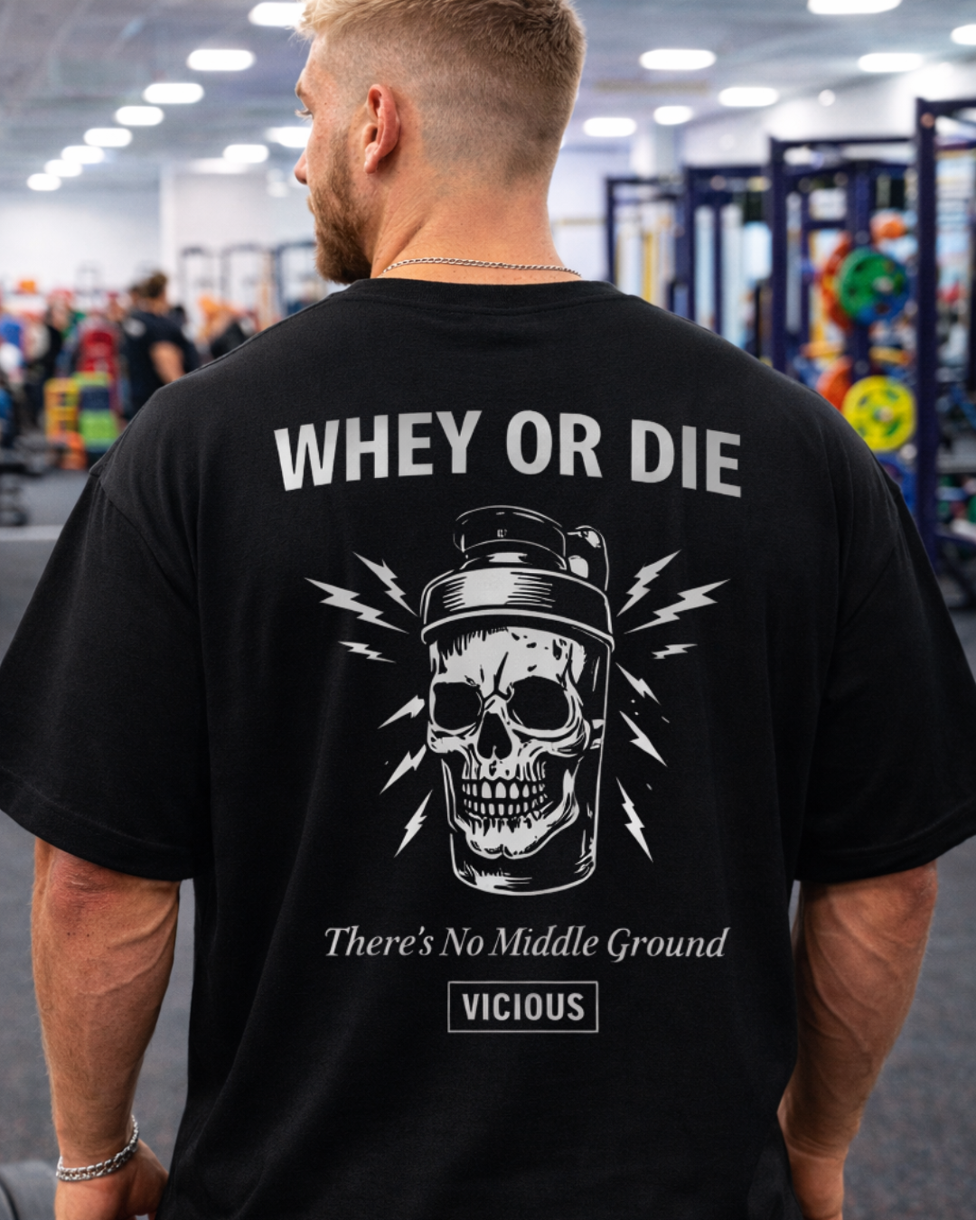 Camiseta Oversized Vicious – Coleção IRON