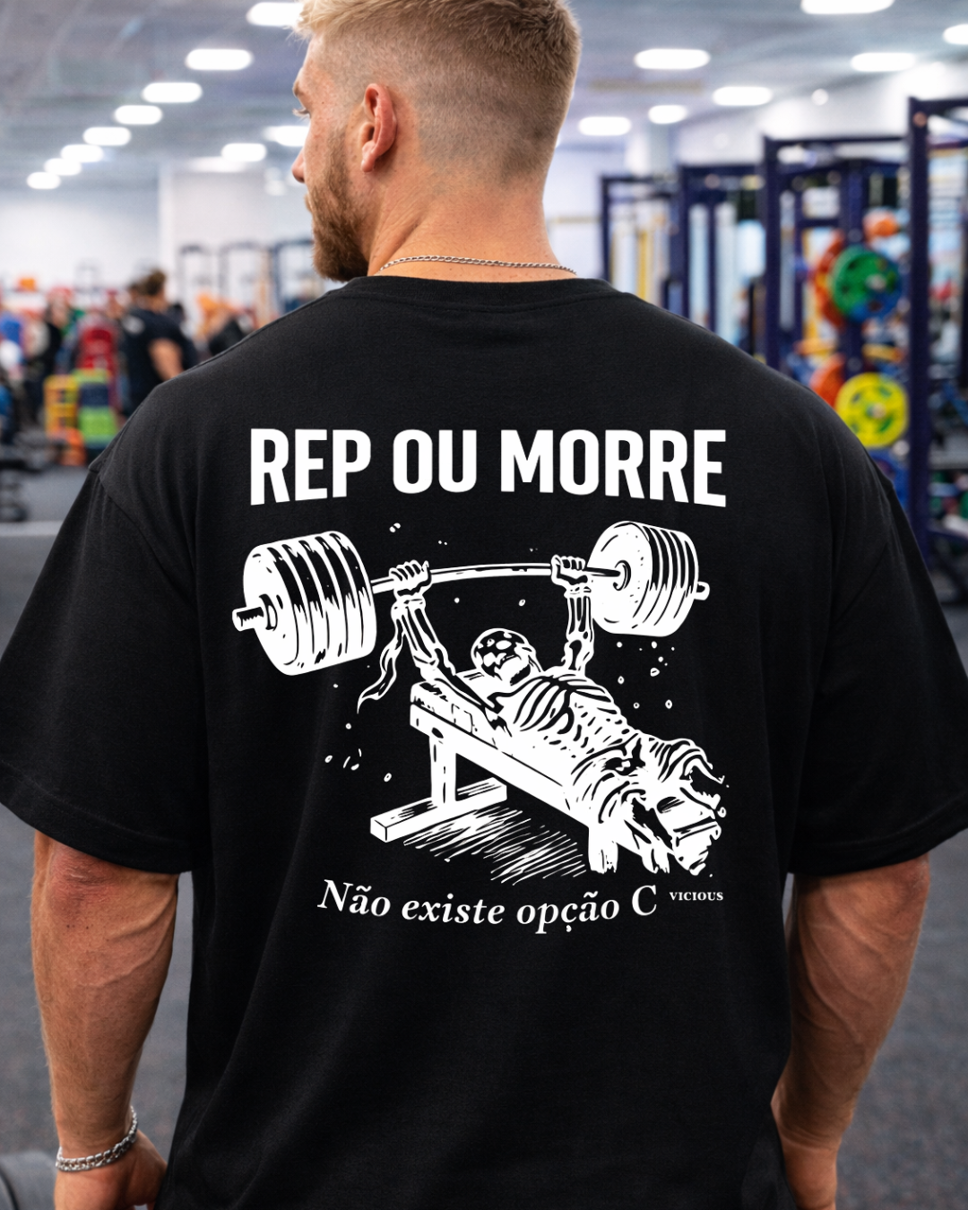 Camiseta Oversized Vicious – Coleção IRON
