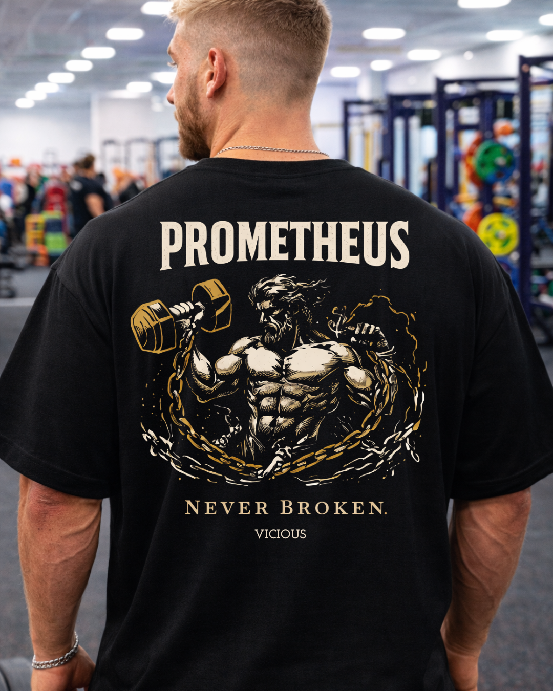 Camiseta Oversized Vicious – Coleção IRON