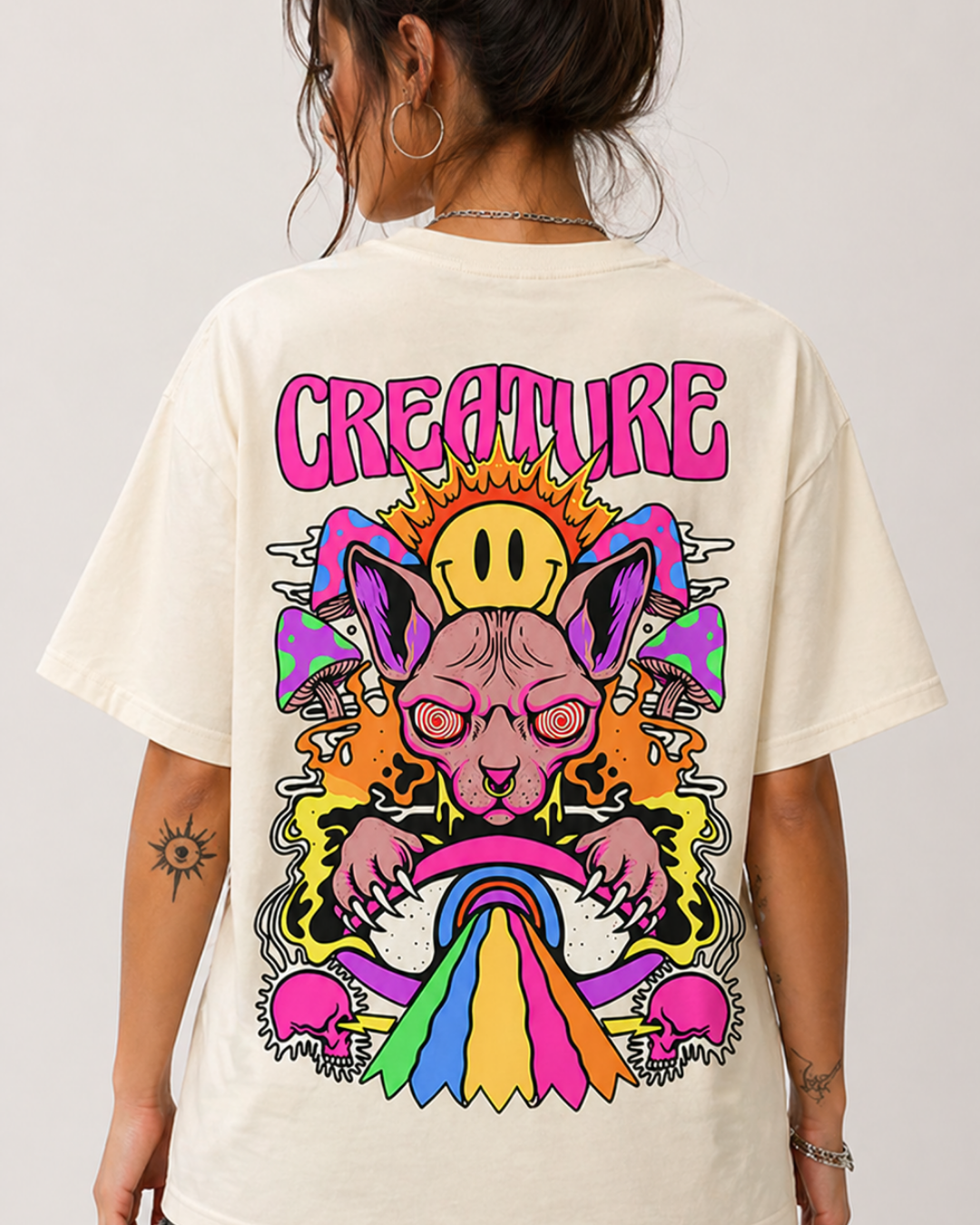 Camiseta Oversized Vicious – CREATURE