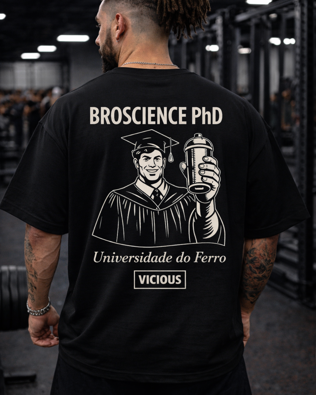 Camiseta Oversized Vicious – Coleção IRON