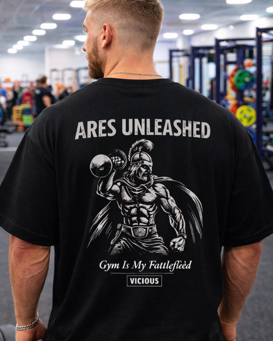 Camiseta Oversized Vicious – Coleção IRON