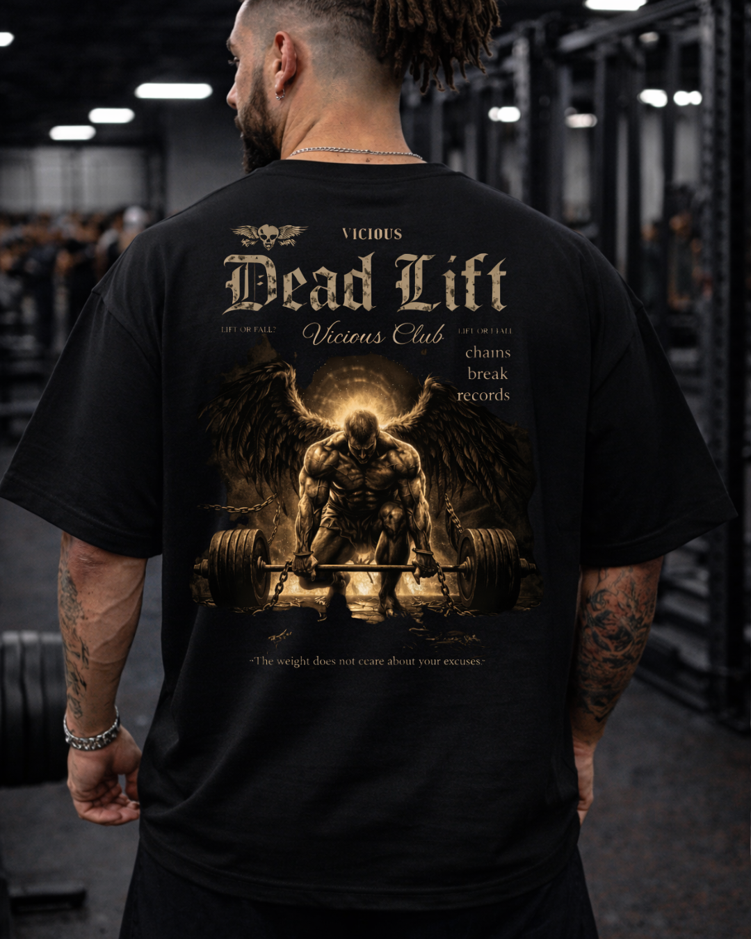 Camiseta Oversized Vicious – Coleção IRON